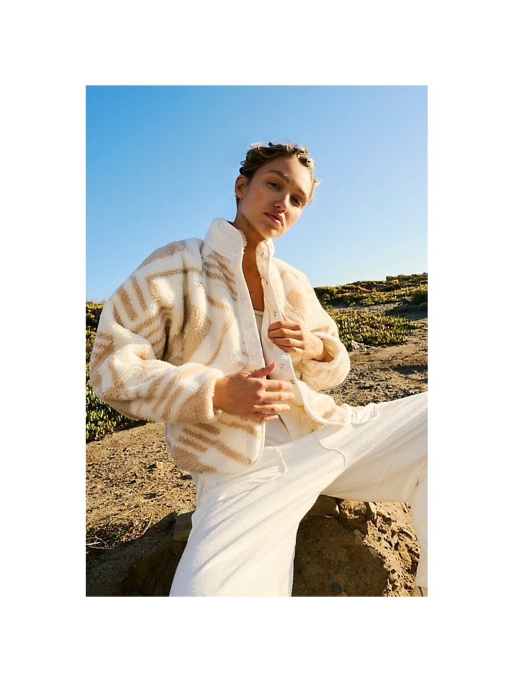 FP Movement by Free People Rocky ridge Sherpa Jacket XS